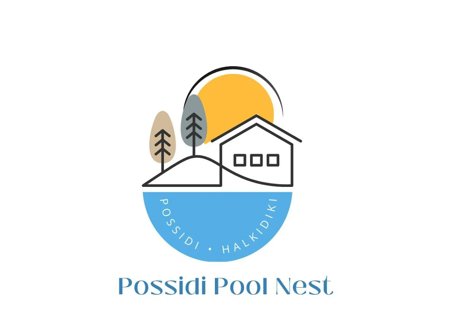 شقة Possidi Pool Nest By Booking Kottas كاساندريا اليونان